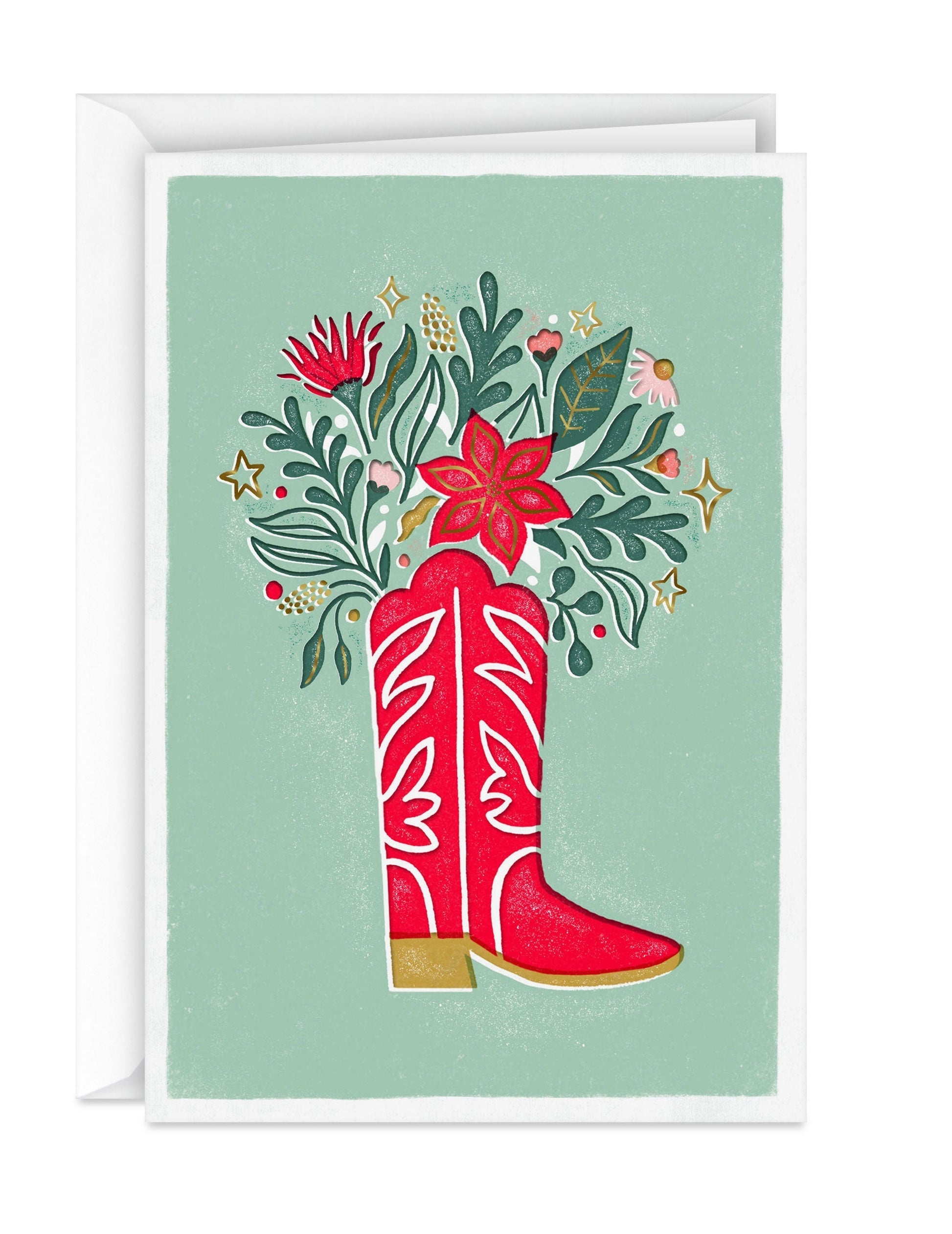 Hallmark x Opry Boot Christmas Card - NOTECARDS