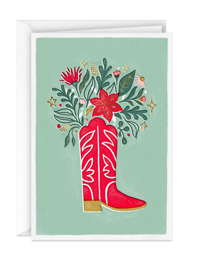 Hallmark x Opry Boot Christmas Card - NOTECARDS