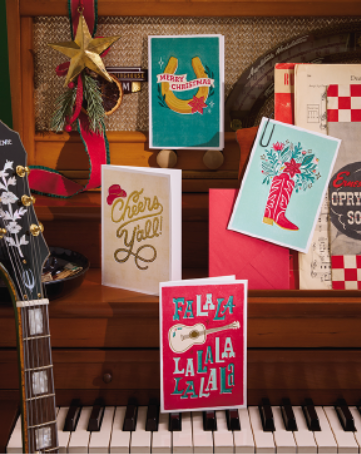 Hallmark x Opry Christmas Card Set