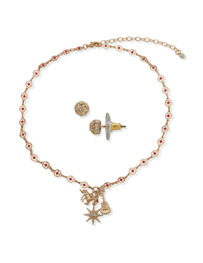 Hallmark x Opry Horse Charm Earring Necklace Set - NECKLACE