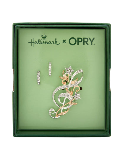 Hallmark x Opry Music Note Pin Earring Set - EARRINGS