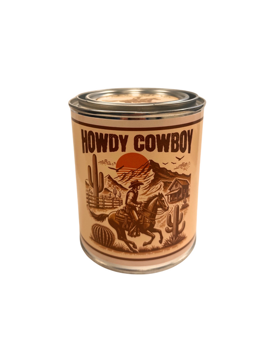 Howdy Cowboy Candle - CANDLES
