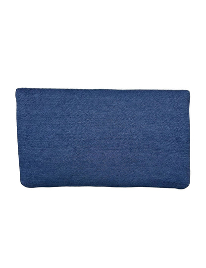 Howdy Denim Beaded Clutch HANDBAGS