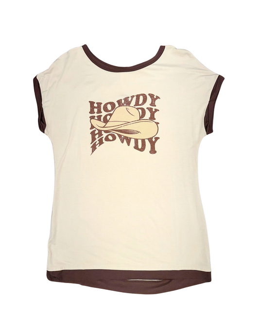 Howdy Howdy Hat Tee - CREWS