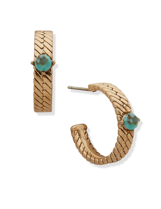 Lainey Wilson Hoop Earrings 22MM - GOLD - EARRINGS
