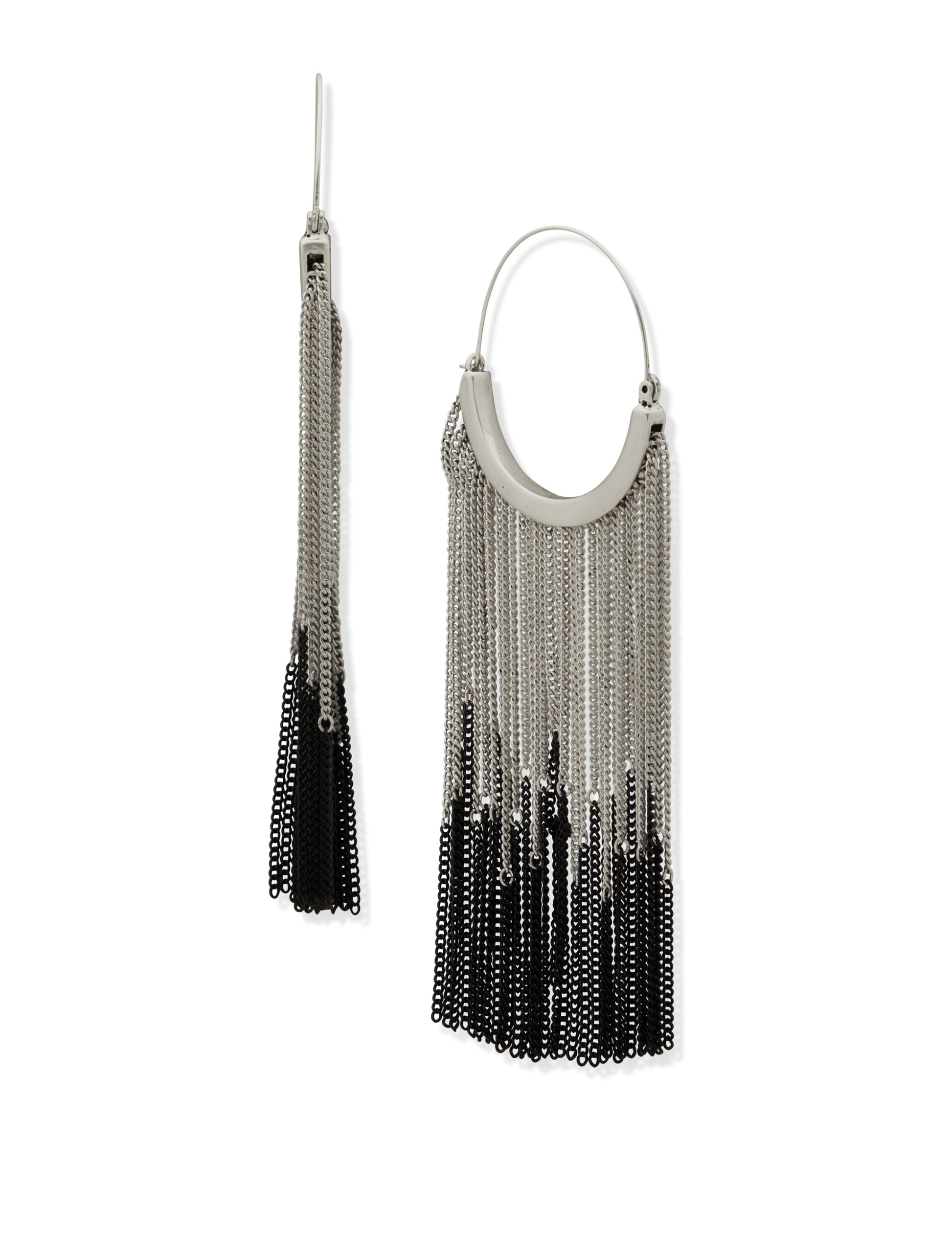 Lainey Wilson Hoop Fringe Earrings 36MM - EARRINGS