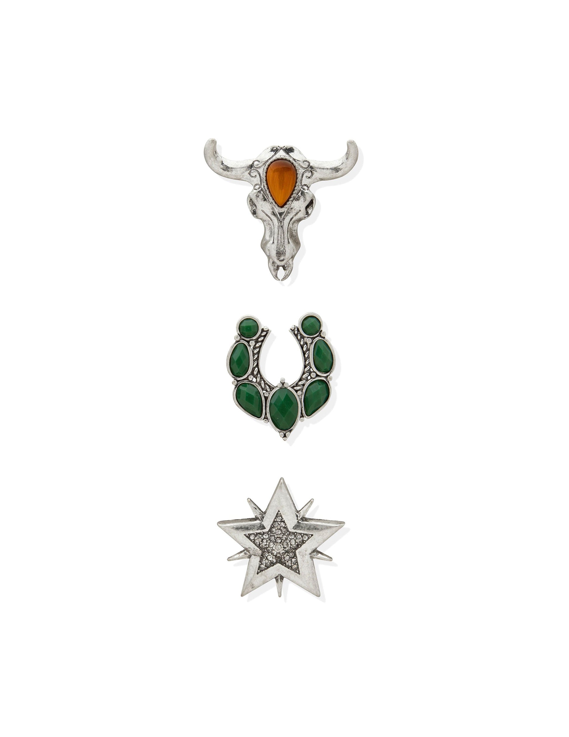 Lainey Wilson Motif Pins Set of 3 - JEWELRY