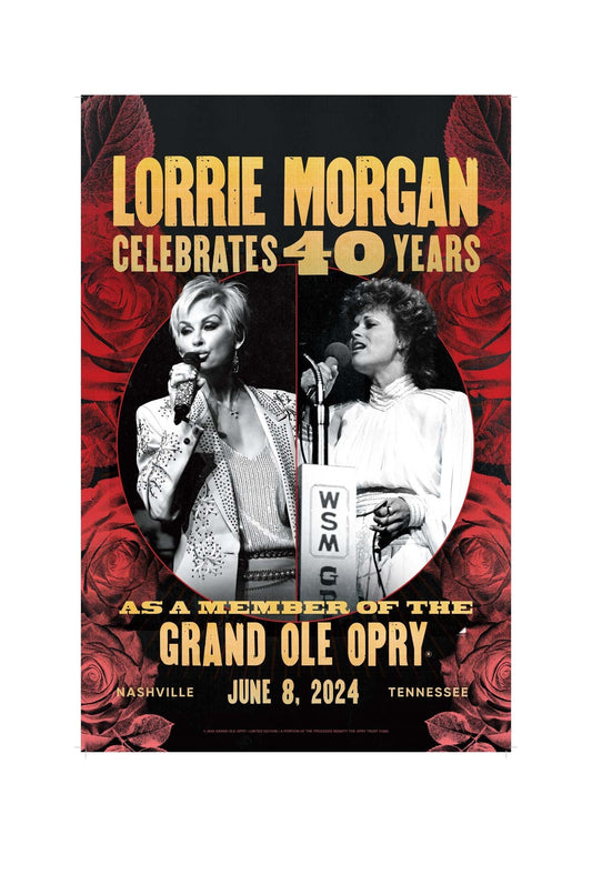 Lorrie Morgan 40th Anniversary Poster - POSTERS