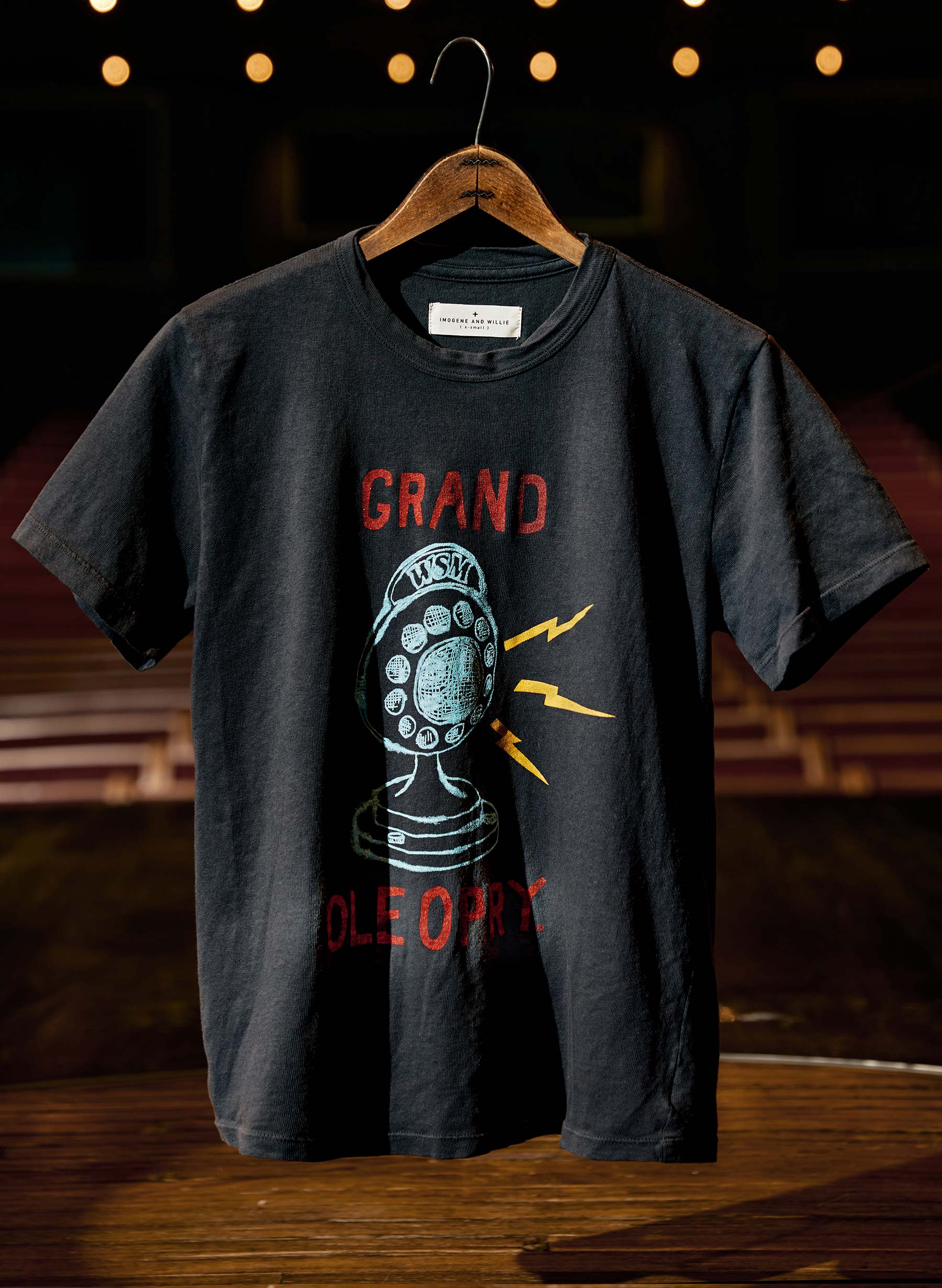 Opry Imogene + Willie Retro Microphone T-Shirt