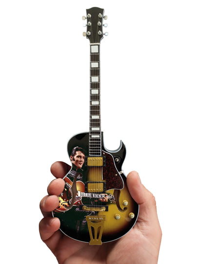 Miniature Elvis Presley 68’ Special Hollow Body Model Guitar - GUITAR