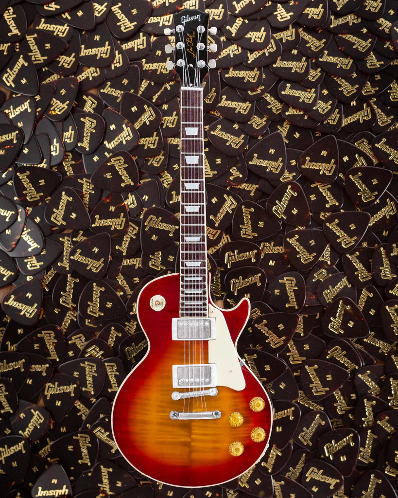 フィギュア　GIBSON-ギブソン- 1959 Les Paul Standard Cherry Sunburst 1/4 ミニチュアギター Gibson 1959 Les Paul Standard Cherry Sunburst 1:4 Scale Mini