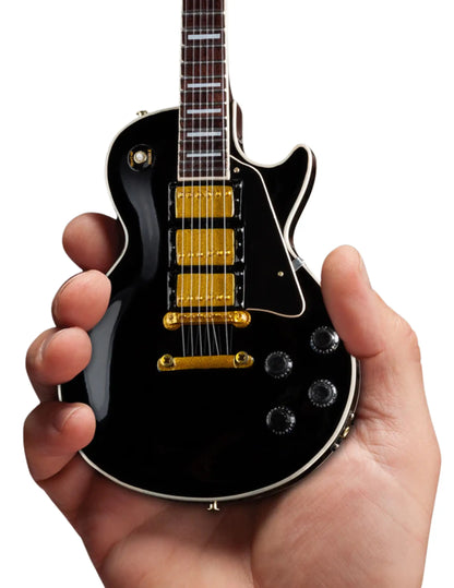 フォトジェニック　Les Paul Custom Model Miniature Gibson Les Paul Custom Ebony Model Guitar – OpryShop
