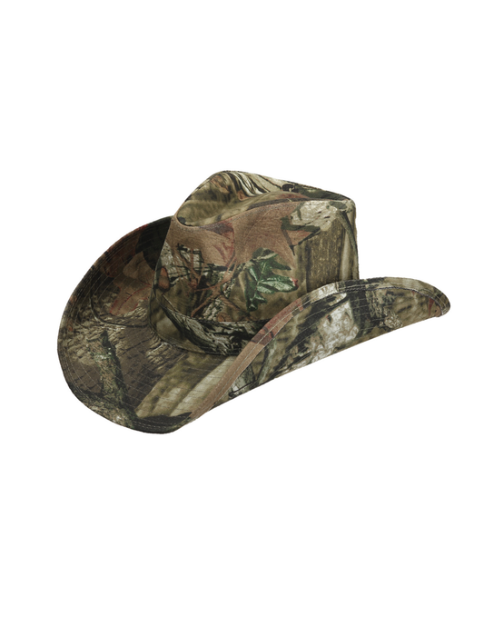 Mossy Oak® Camo Print Cowboy Hat - COWBOY