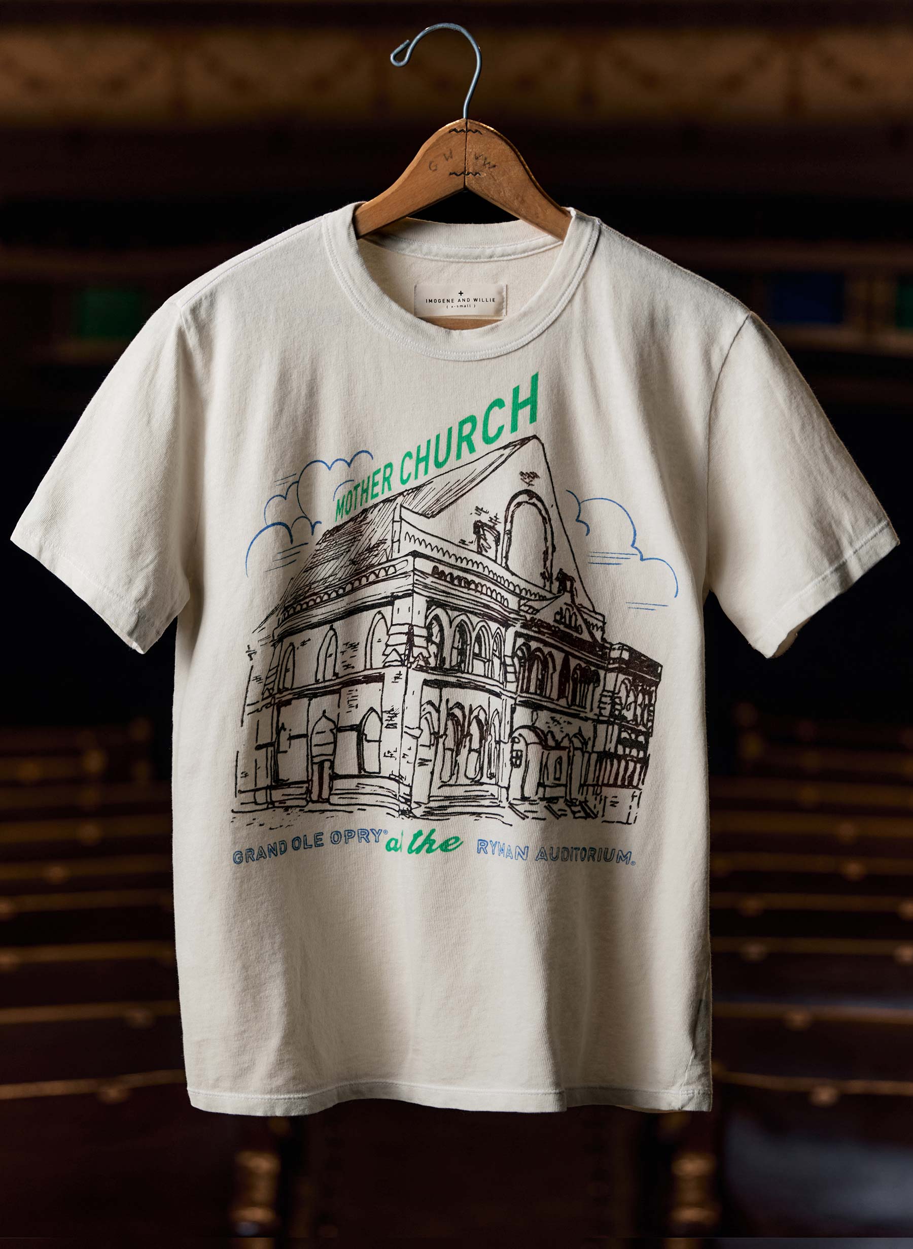 Ryman Imogene + Willie Mother Church 100 Years T-Shirt