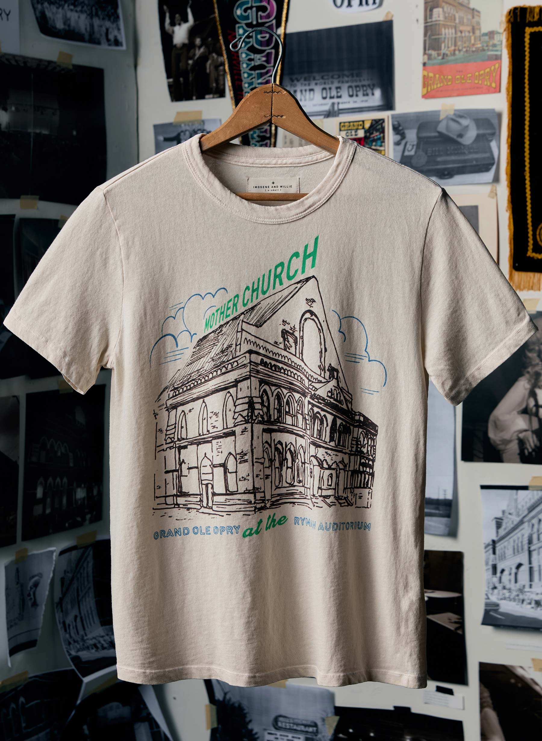 Ryman Imogene + Willie Mother Church 100 Years T-Shirt