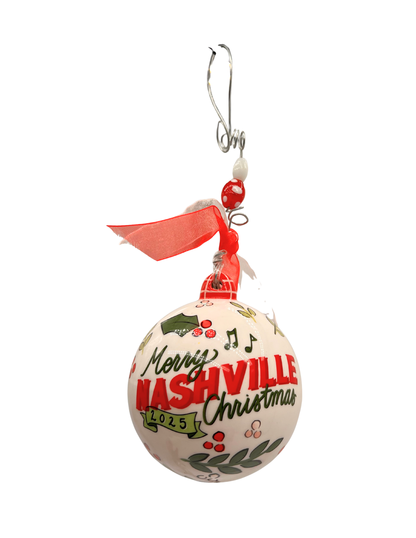 Nashville 2025 Christmas Ornament - ORNAMENTS