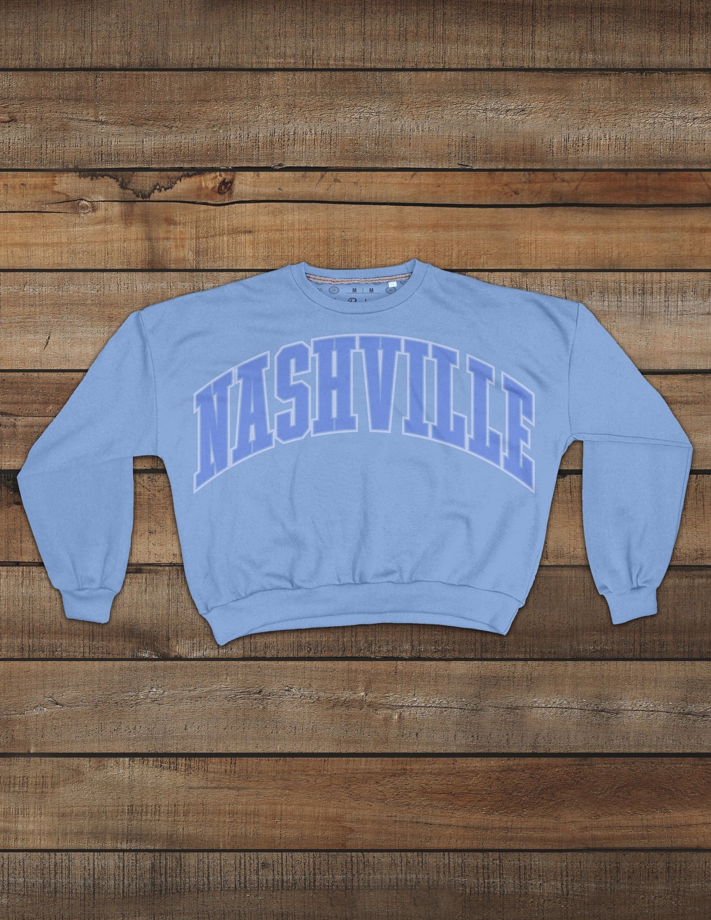 Cowboys + Cocktails Classic Nashville Crew Fleece - CREW SWEATSHIRTS