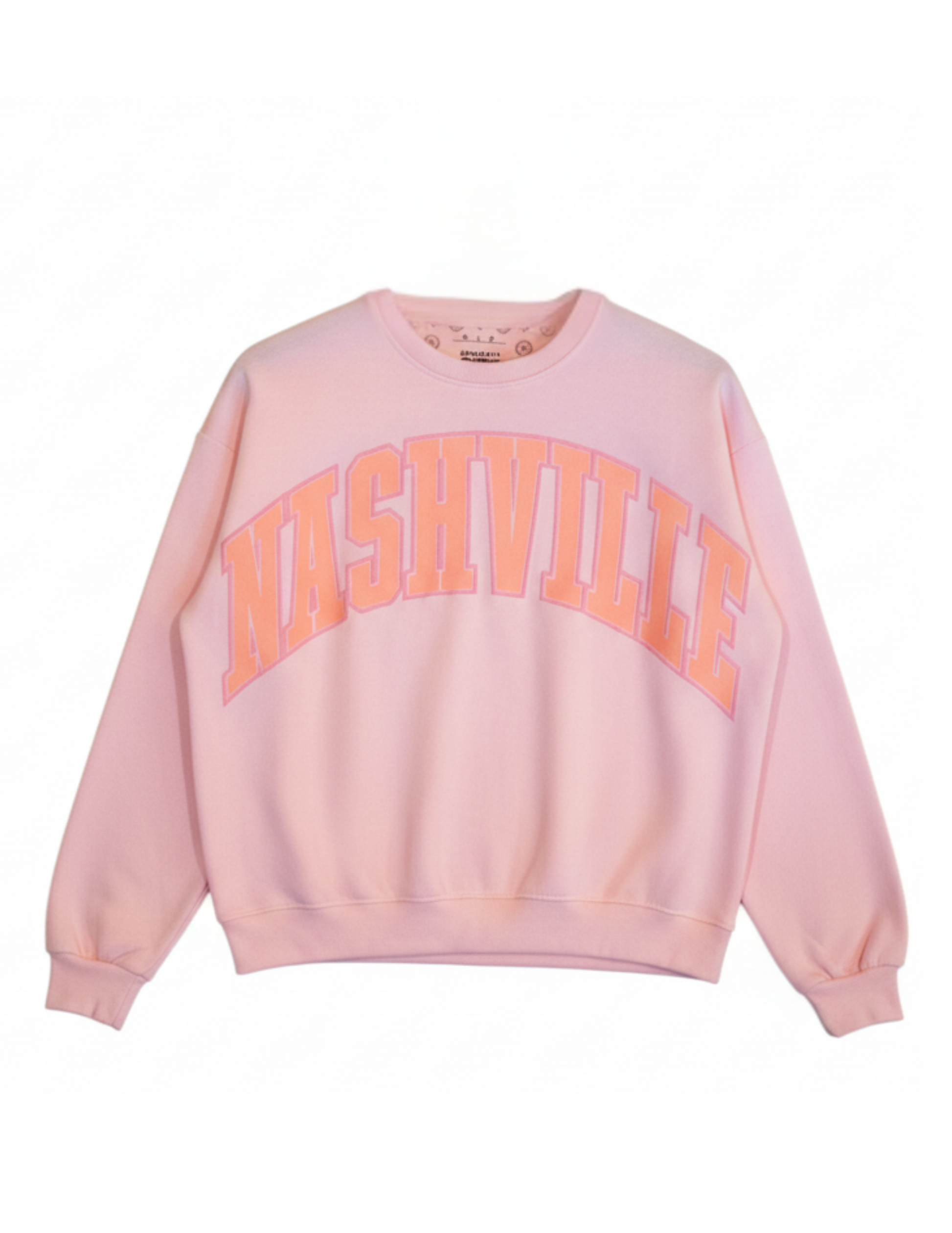 Nashville Classic Crew - PINK / SM - CREW SWEATSHIRTS
