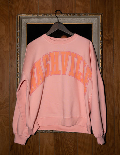 Cowboys + Cocktails Classic Nashville Crew Fleece - CREW SWEATSHIRTS