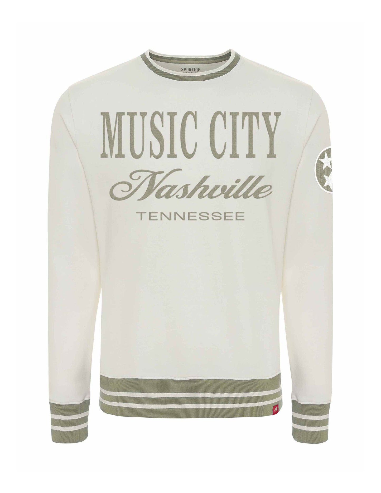 Nashville Music City Varsity Crew Fleece - CREW SWEATSHIRTS