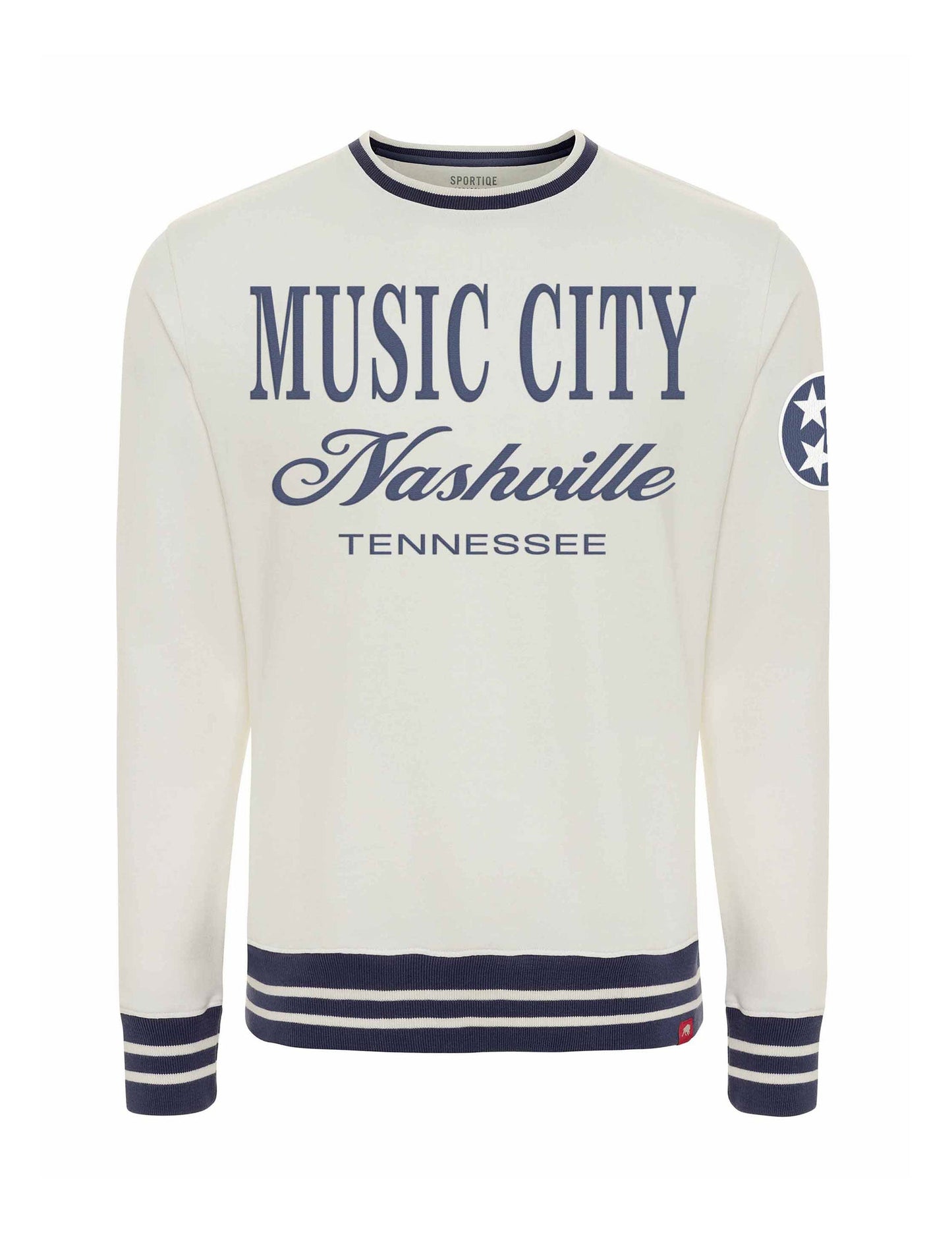Nashville Music City Varsity Crew Fleece - CREW SWEATSHIRTS