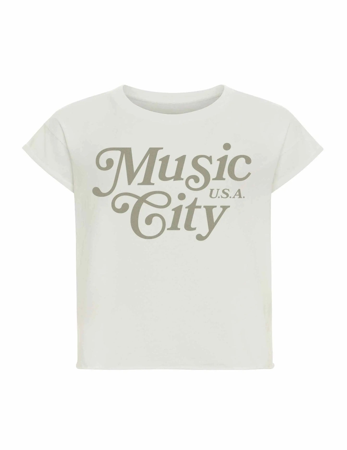 Nashville Women’s Music City USA Crop Tee - CROPS