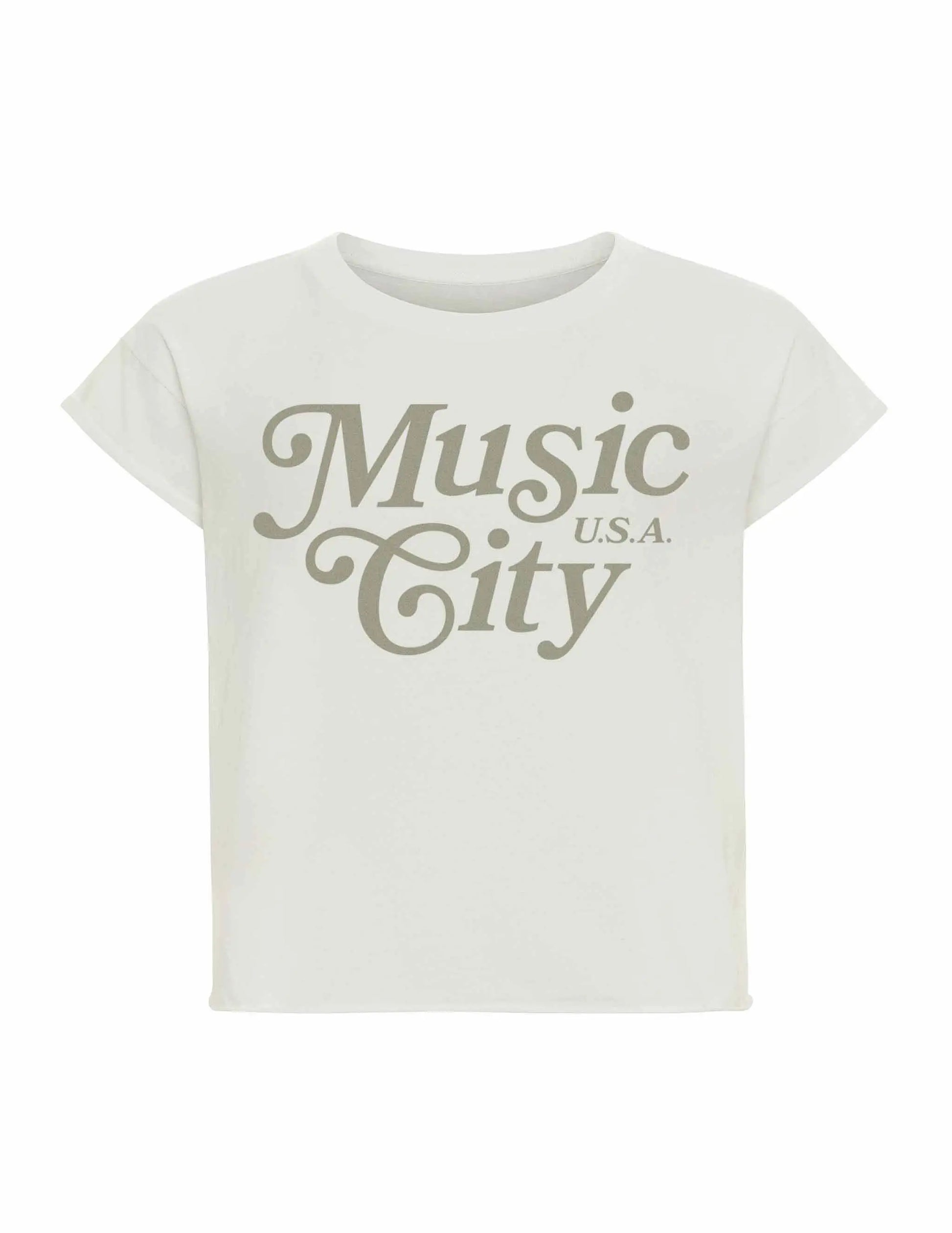 Nashville Women’s Music City USA Crop Tee - CROPS