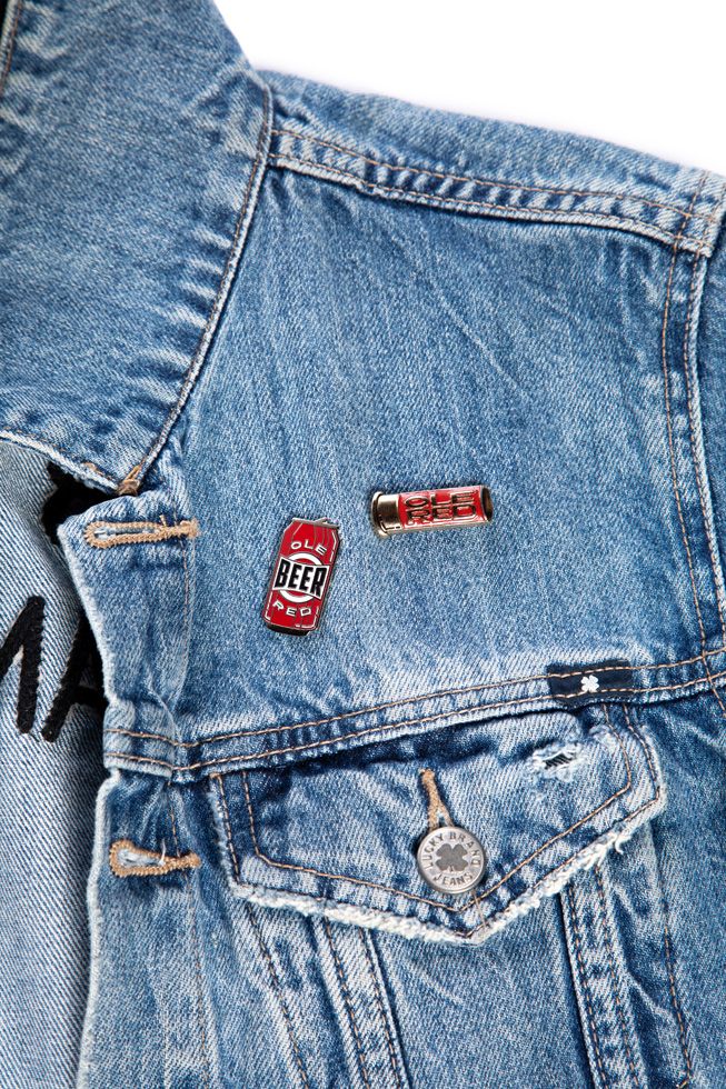 Ole Red 3D 12-Gauge Pin - JEWELRY