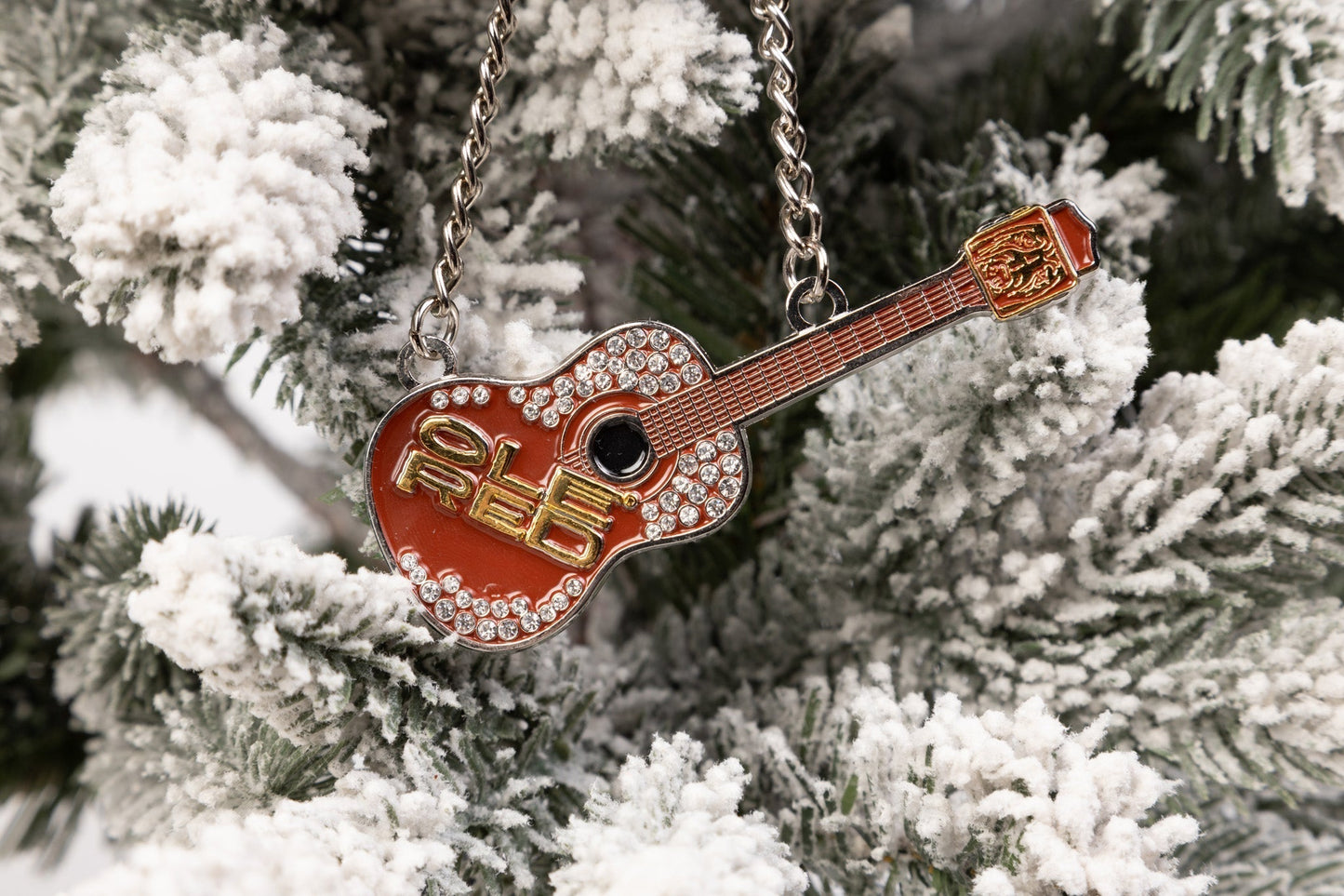 Ole Red Bling Guitar Ornament - ORNAMENTS