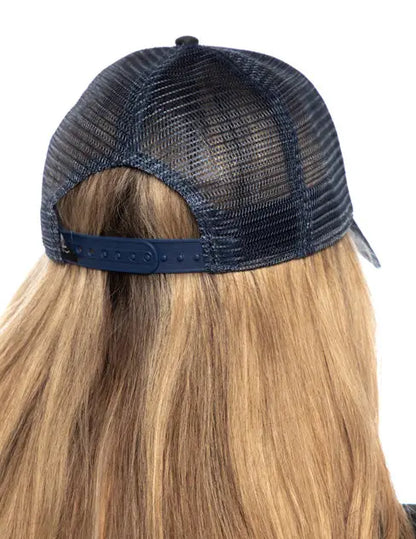 Ole Red Blue Camo Mesh Hat - HATS