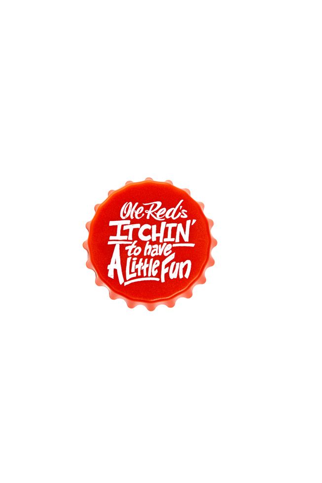 Ole Red Bottle Cap Opener Magnet - SOUVENIRS