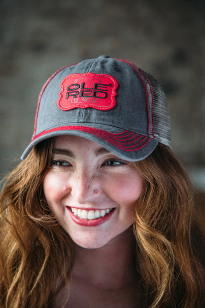 Ole Red Buckle Hat - HATS