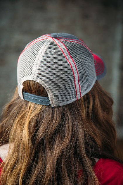 Ole Red Buckle Hat - HATS