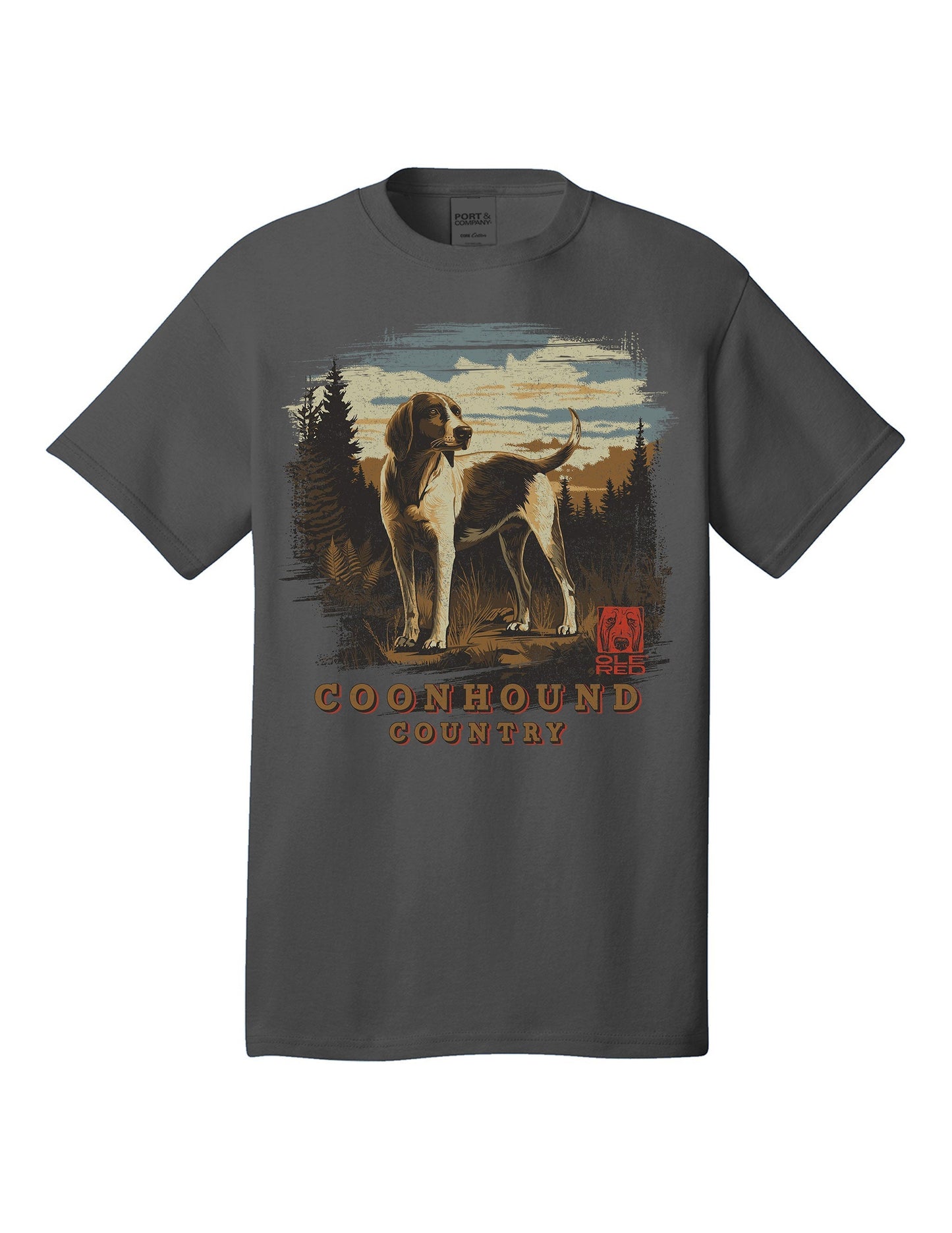 Ole Red Coonhound Country T-Shirt - CREWS