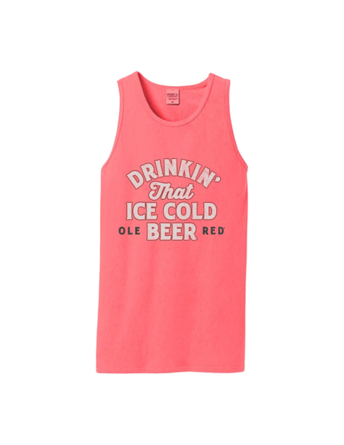 Ole Red Drinkin’ That Ice Cold Beer Tank - TANKS