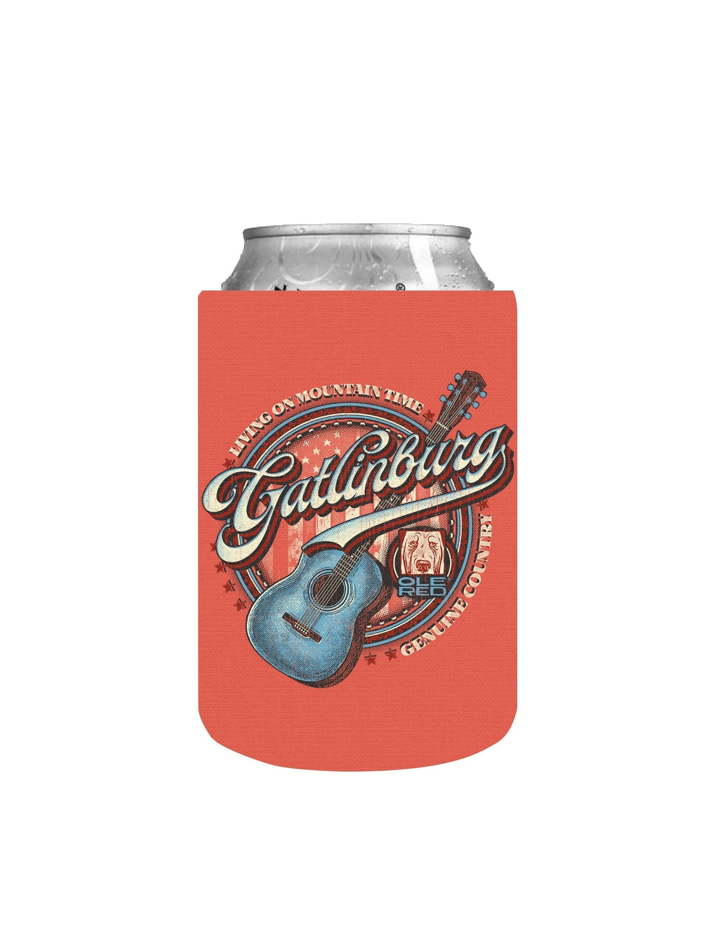 Ole Red Gatlinburg Circle Guitar Koozie - KOOZIES