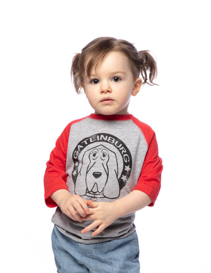 Ole Red Gatlinburg Lil Pup Children’s Raglan - KIDS APPAREL