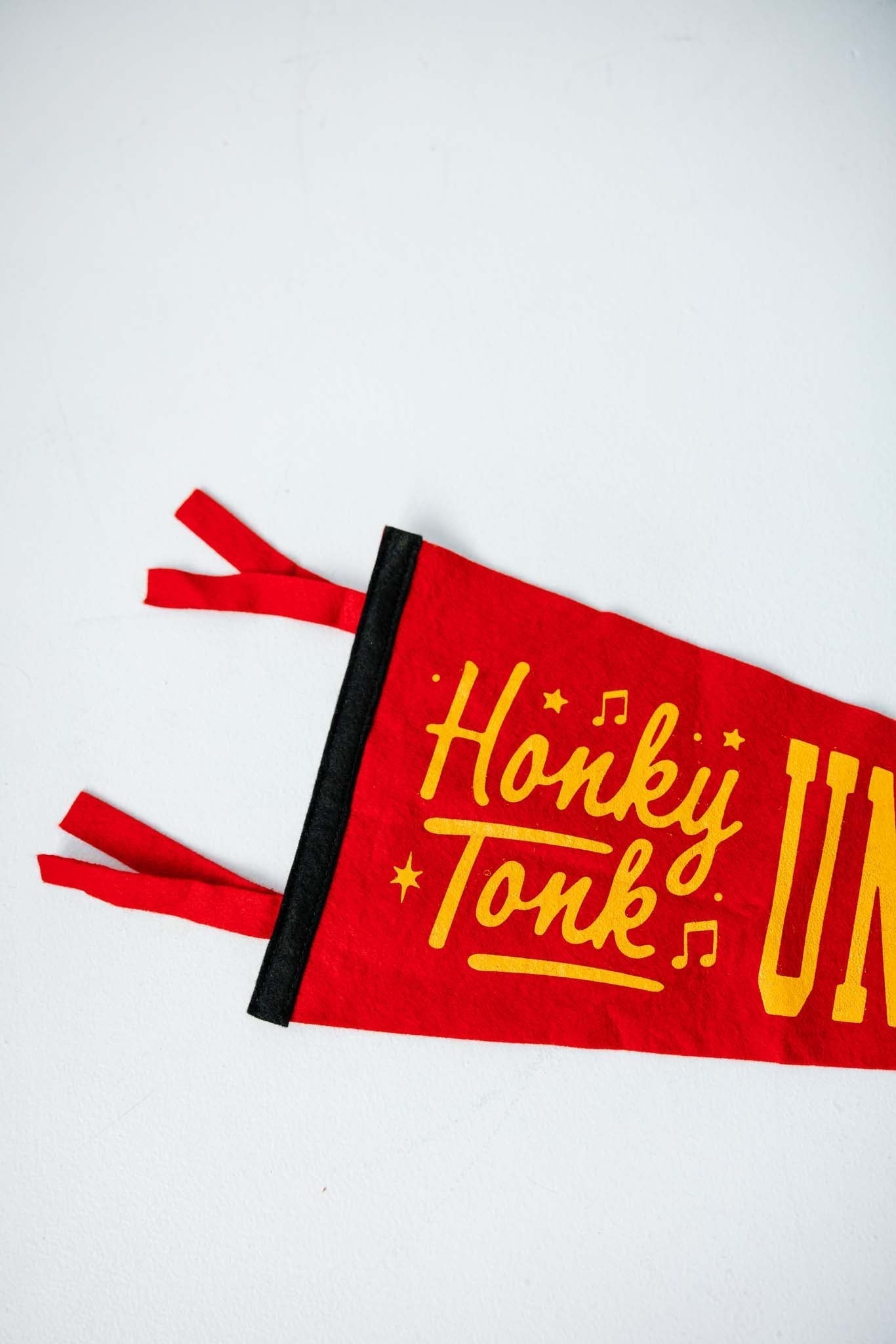 Ole Red Honky Tonk University Red Pennant - HOME Item Subclass