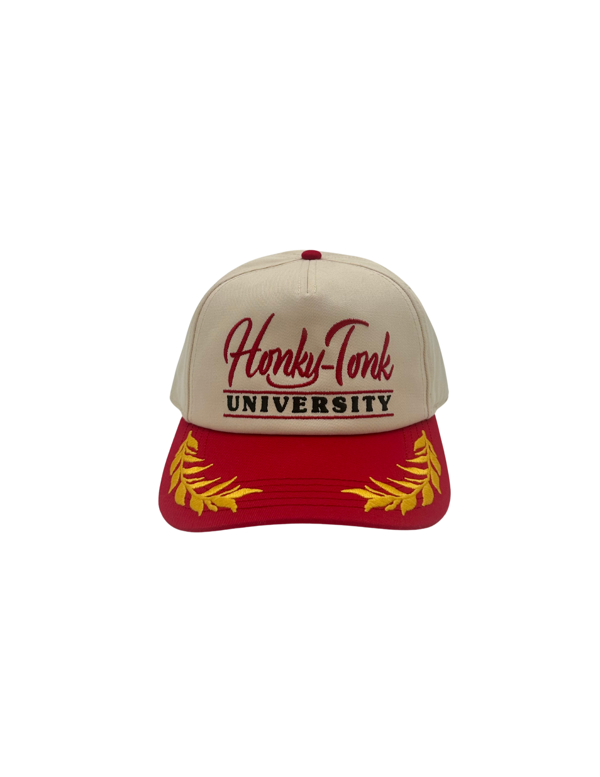 Ole Red Honky Tonk University Winged Hat - RED / ONE SIZE - HATS