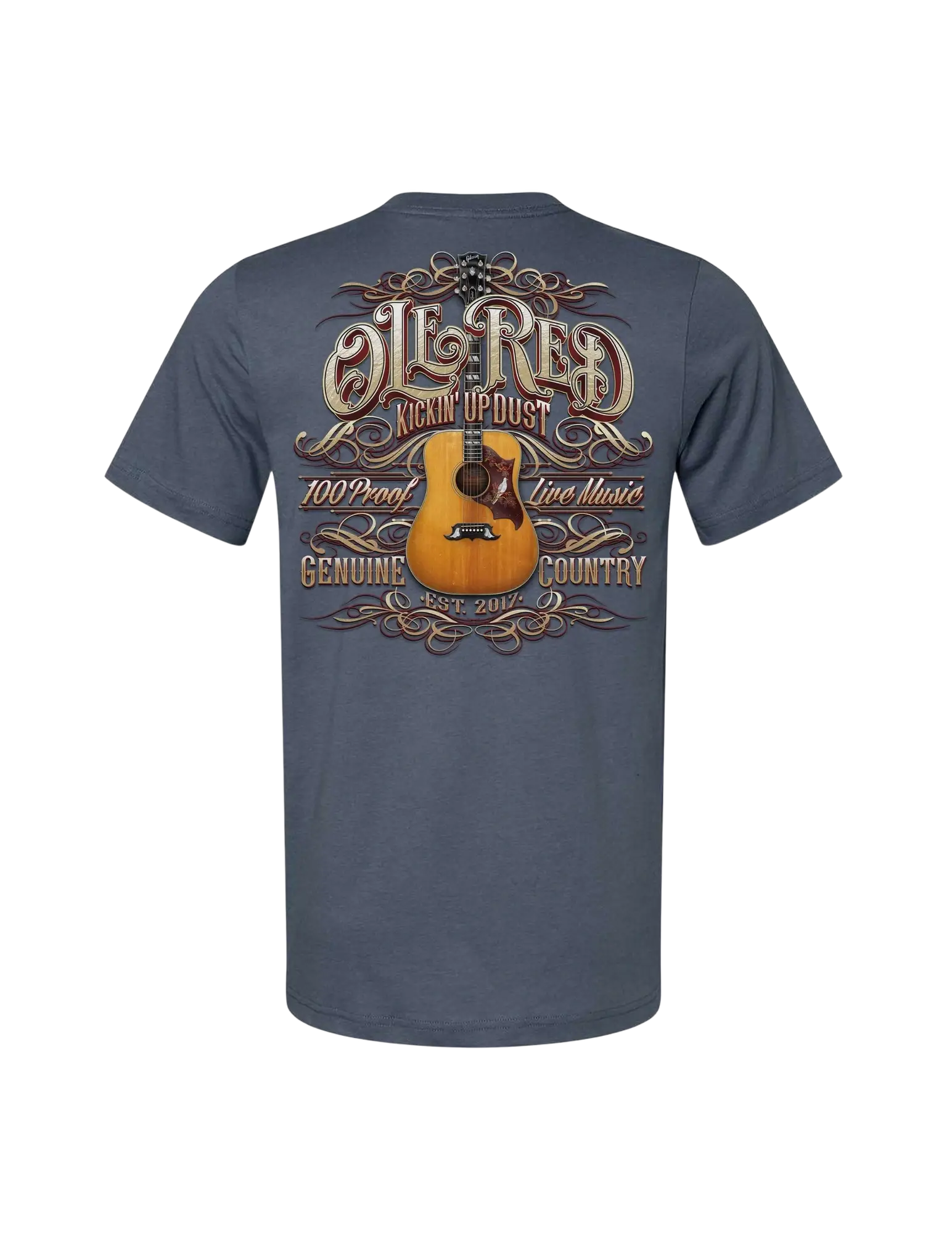 Ole Red Kickin’ Acoustic Guitar T-Shirt - S/S