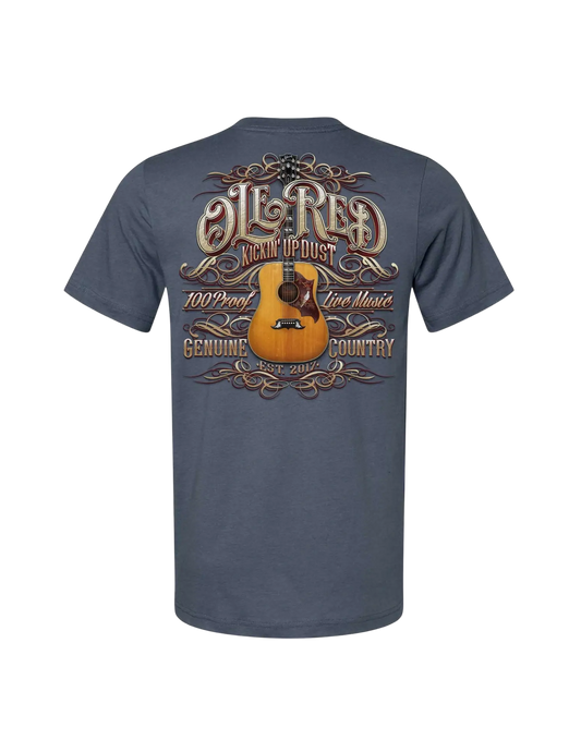 Ole Red Kickin’ Acoustic Guitar T-Shirt - S/S