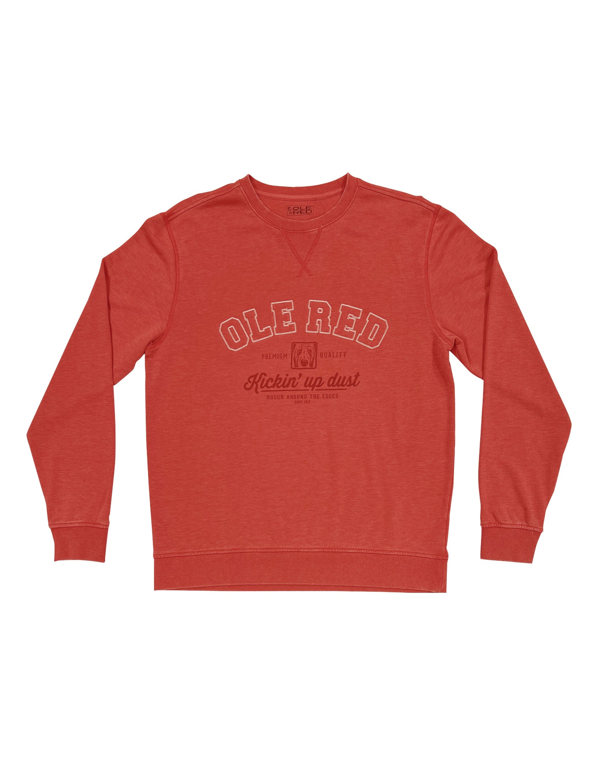Ole Red Kickin Up Dust Crew Sweatshirt - FLEECE