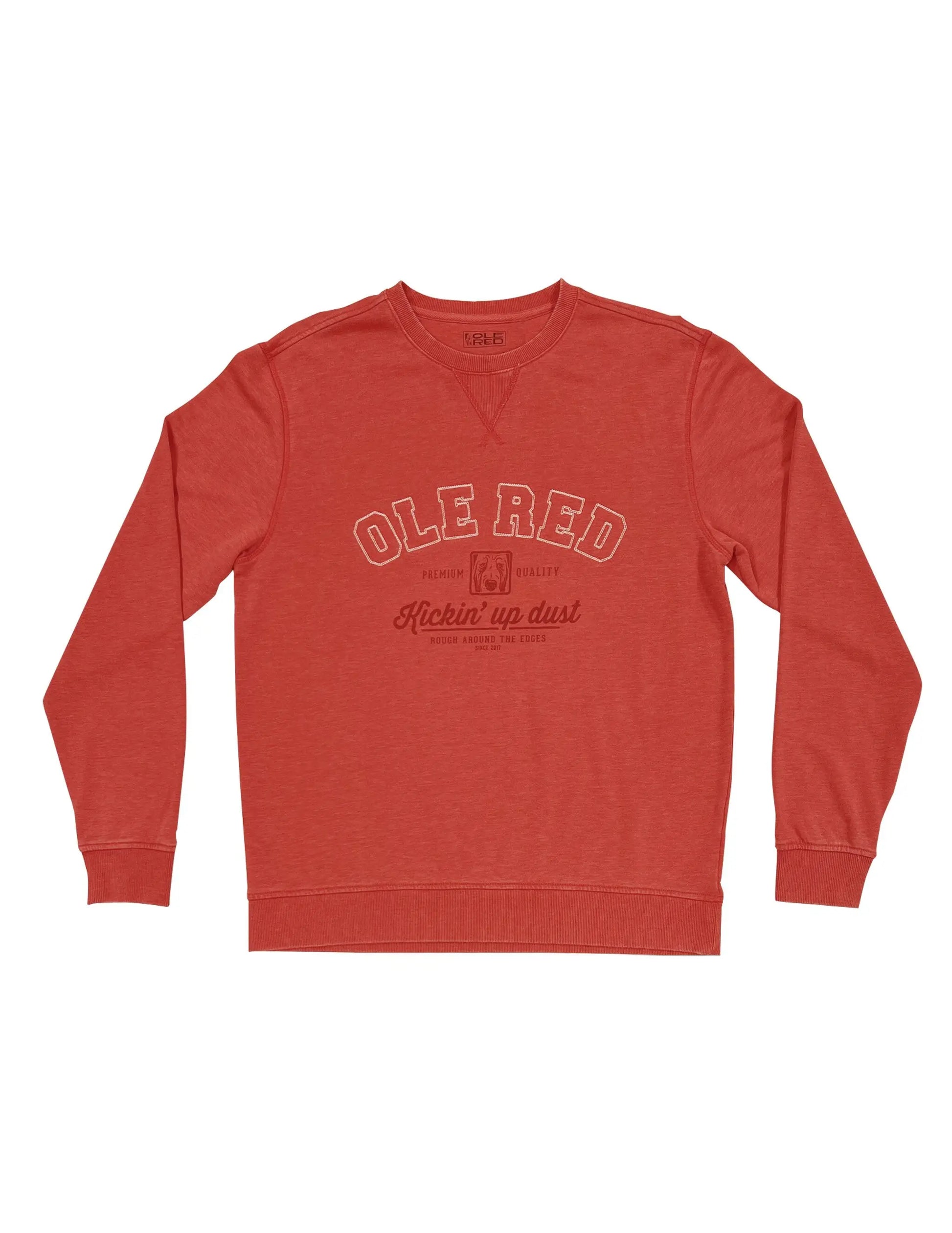 Ole Red Kickin Up Dust Crew Sweatshirt - FLEECE