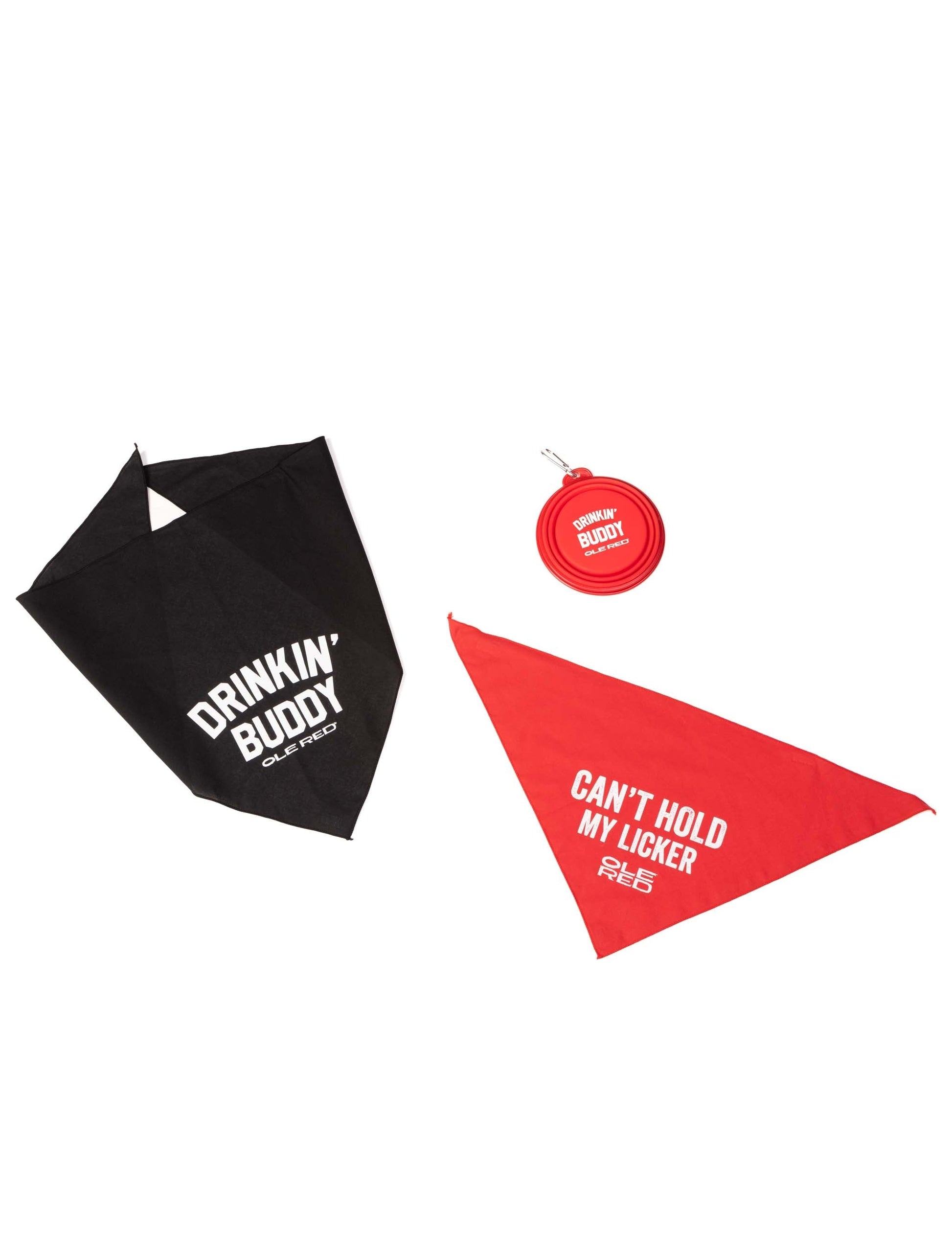 Ole Red Large Dog Bandana - Drinkin’ Buddy - PET SUPPLIES