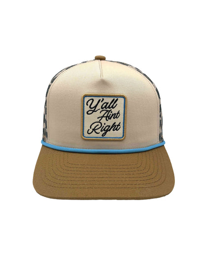 Ole Red Leopard Y’All Ain’t Right Hat - BASEBALL