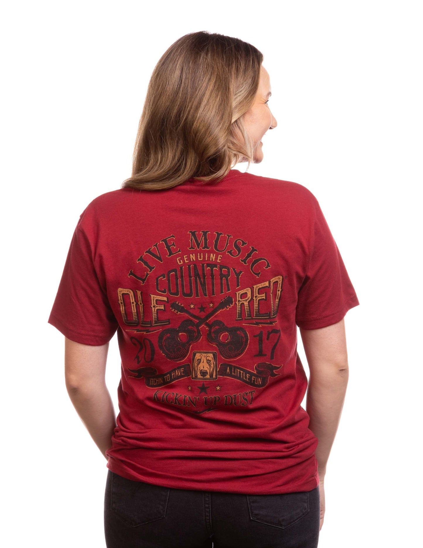 Ole Red Live Music Guitar Unisex T-Shirt - S/S