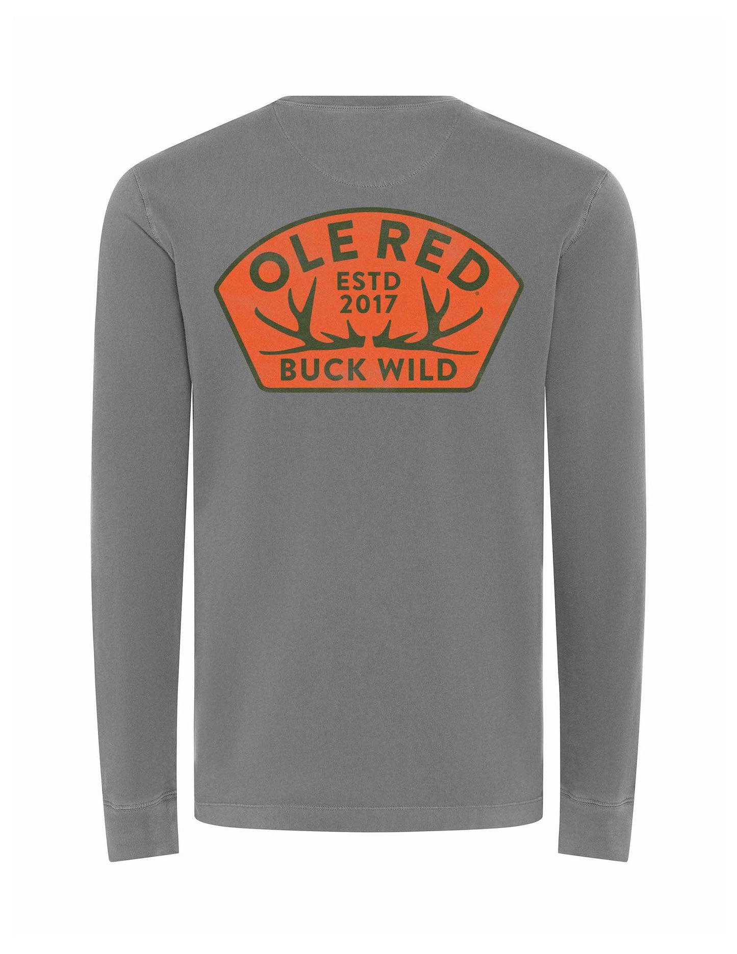 Ole Red Long Sleeve Buck Wild Tee - CREWS