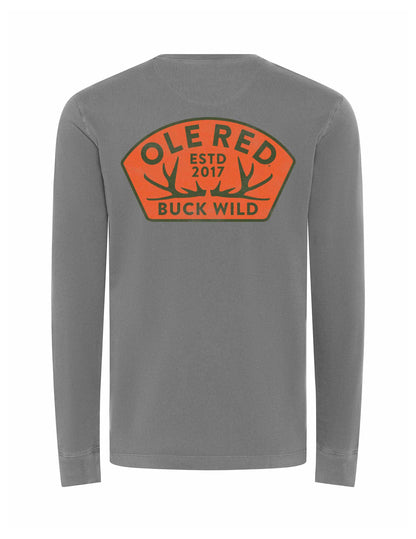 Ole Red Long Sleeve Buck Wild Tee - CREWS