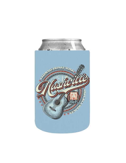 Ole Red Nashville Circle Guitar Koozie - KOOZIES