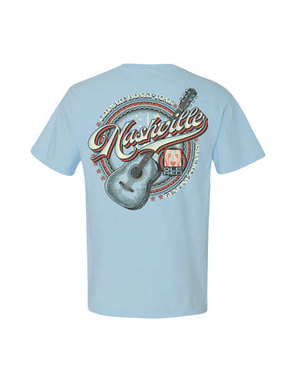 Ole Red Nashville Circle Guitar T-Shirt - S/S